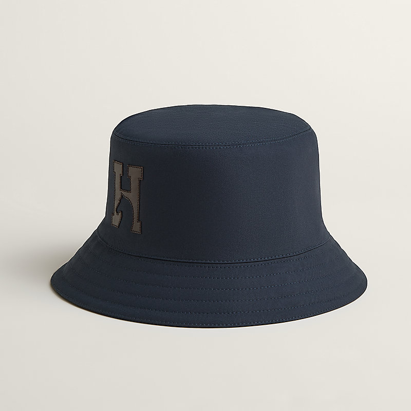 Fred H'Cheval bucket hat - Blue | Hermès USA